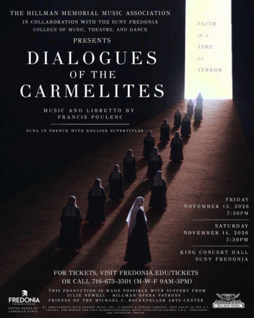 Dialogues of the Carmelites Fredonia