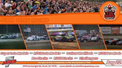 Super 7 Racing August 22 Stateline Speedway