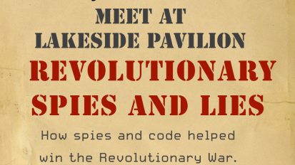 Midway State Park July 31 Revolutionary Spies and Lies