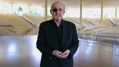 knife film Salmon Rushdie Chautauqua Institution Amphitheater