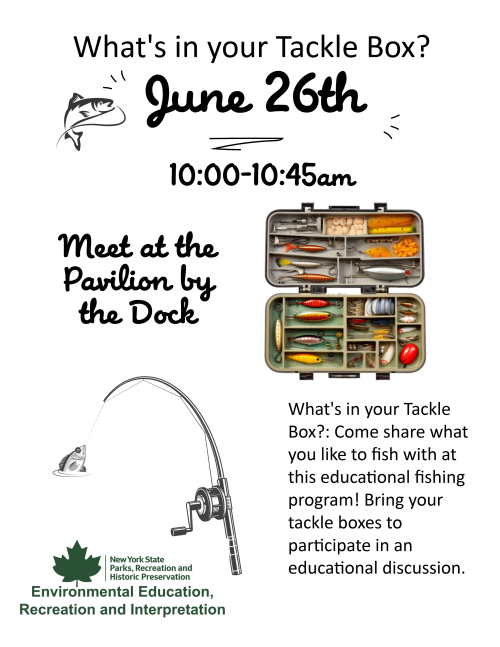 What's in Your Tackle Box? June 26