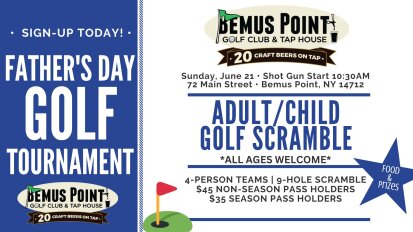 Father's Day Golf Tournament June 21