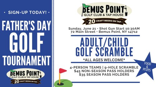 Father's Day Golf Tournament June 21