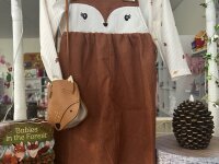Girls Fox Jumper Dress Little Gift Nook