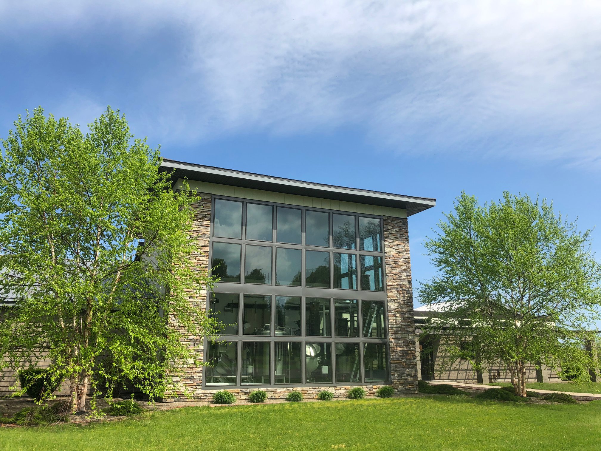 Exterior of Mazza Chautauqua Cellars and Five and 20 Spirits and Brewing