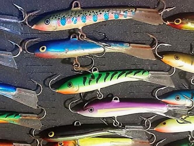 2022-PR1 Chautauqua CVB - Pic 1 of 2, Walleye jigging lures, Curtis Hewes photo, 0132022