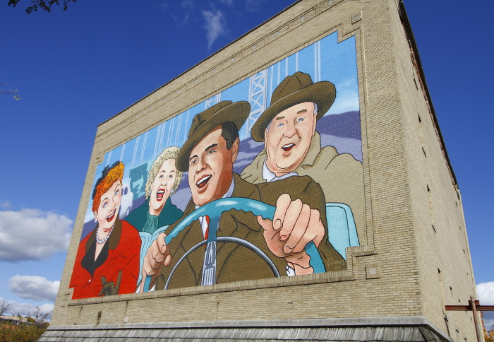 Lucille Ball Mural, Jamestown, NY