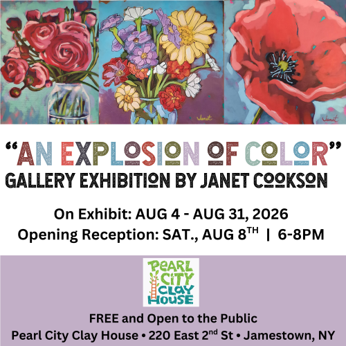 An Explosion of Color Exhibition Pearl City Clay House
