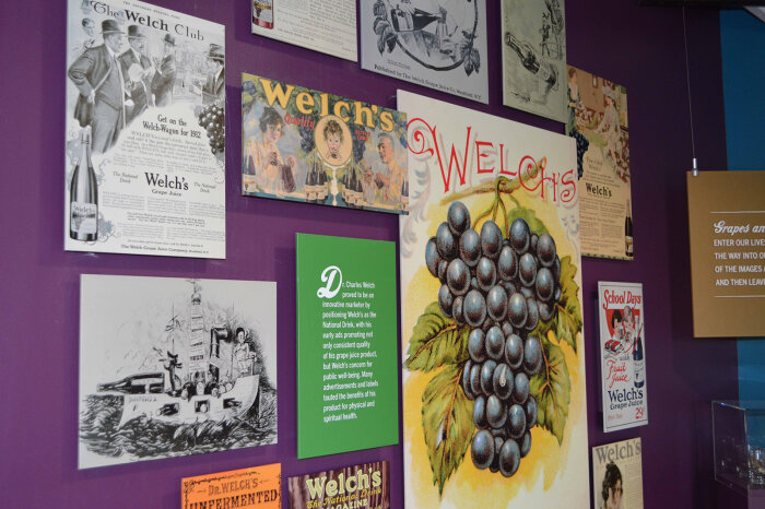 Grape Discover Center Welchs exhibit