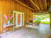Chautauqua Farmhouse Retreat porch and front door