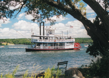 Chautauqua Belle from shoreline