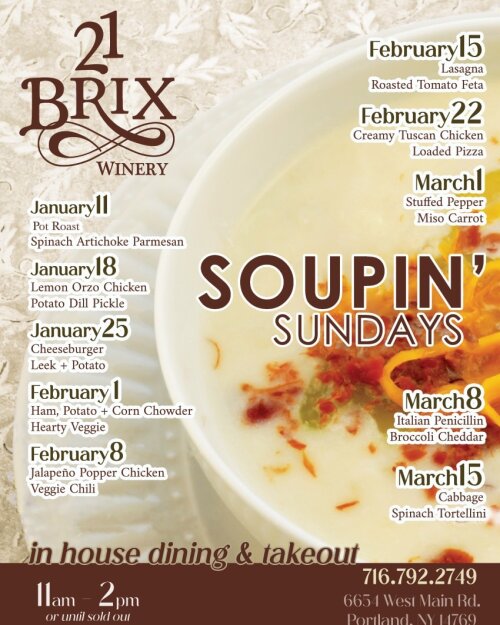 Soupin Sundays 21 Brix Winery