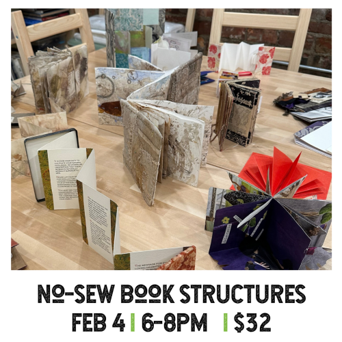 No Sew Book Structures February 4