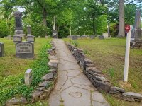 Lucille Ball's Grave in Lake View Cemetery