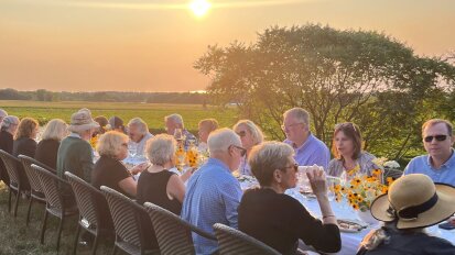 Dinner on the Ridge August 15 Johnson Estate Winery