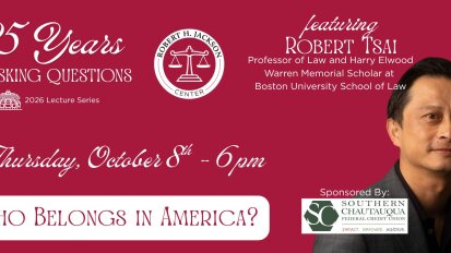 25 Years of Asking Questions Who Belongs in America Robert H Jackson Center