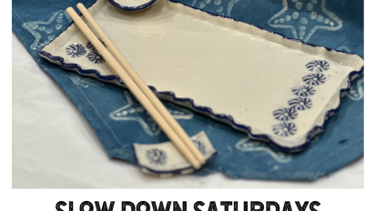Slow Down Saturdays Sushi Set January 9