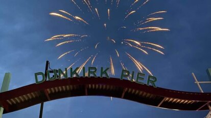 Dunkirk Pier fireworks