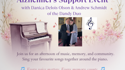 Piano sing along Cassadaga Library Branch
