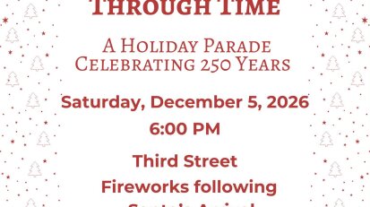 A Very Merry Journey Through Time A Holiday Parade Celebrating 250 Years Saturday December 5