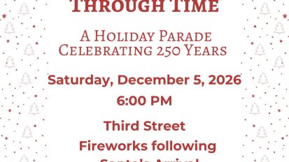 A Very Merry Journey Through Time A Holiday Parade Celebrating 250 Years Saturday December 5