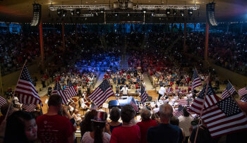 Chautauqua Institution Amphitheater fourth of July