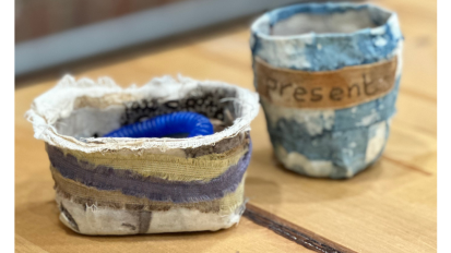 No Sew Fabric Boxes April 15